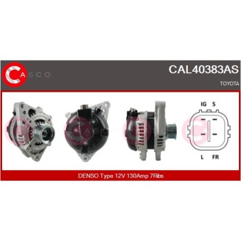 Alternador - CASCO CAL40383AS