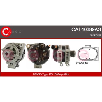 Alternador - CASCO CAL40389AS