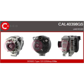 Alternador - CASCO CAL40398GS