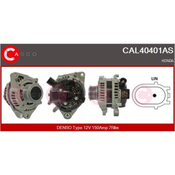 Alternador - CASCO CAL40401AS