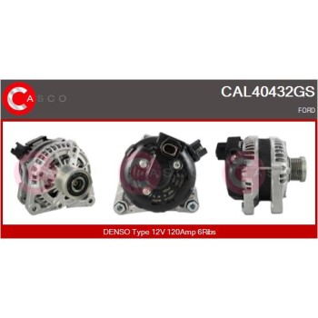 Alternador - CASCO CAL40432GS