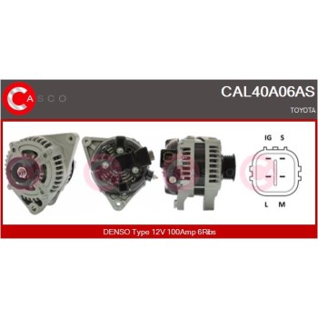 Alternador - CASCO CAL40A06AS