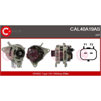 Alternador - CASCO CAL40A19AS