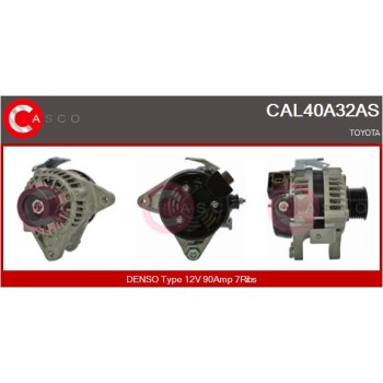 Alternador - CASCO CAL40A32AS