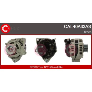 Alternador - CASCO CAL40A33AS