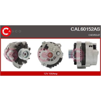 Alternador - CASCO CAL60152AS