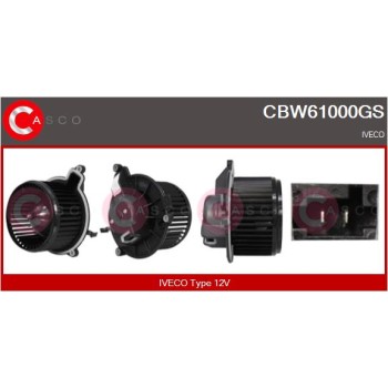 Ventilador habitáculo - CASCO CBW61000GS