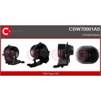 Ventilador habitáculo - CASCO CBW70001AS