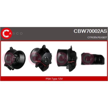 Ventilador habitáculo - CASCO CBW70002AS