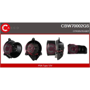 Ventilador habitáculo - CASCO CBW70002GS