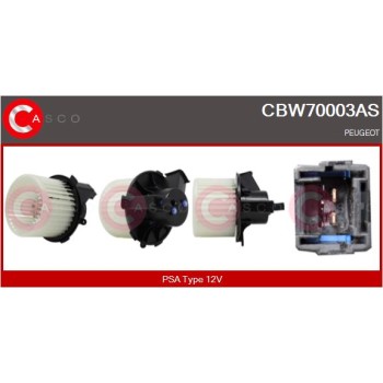 Ventilador habitáculo - CASCO CBW70003AS
