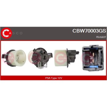 Ventilador habitáculo - CASCO CBW70003GS