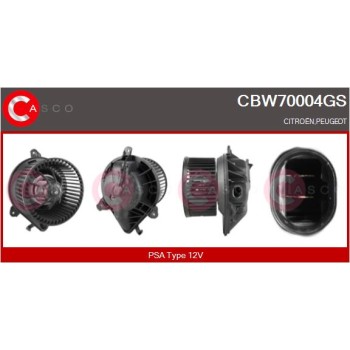 Ventilador habitáculo - CASCO CBW70004GS