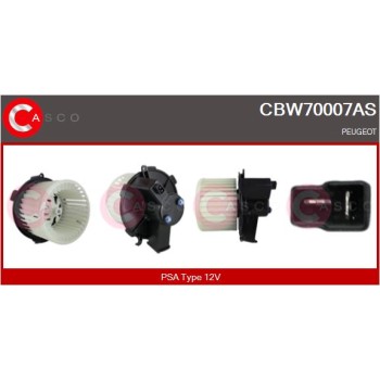Ventilador habitáculo - CASCO CBW70007AS
