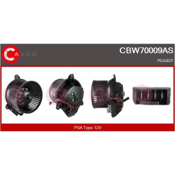 Ventilador habitáculo - CASCO CBW70009AS