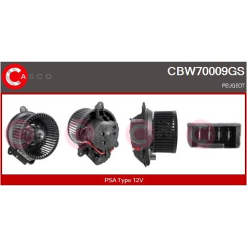 Ventilador habitáculo - CASCO CBW70009GS