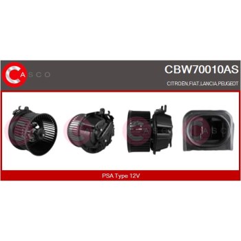 Ventilador habitáculo - CASCO CBW70010AS