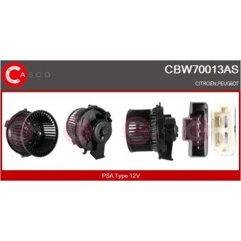 Ventilador habitáculo - CASCO CBW70013AS
