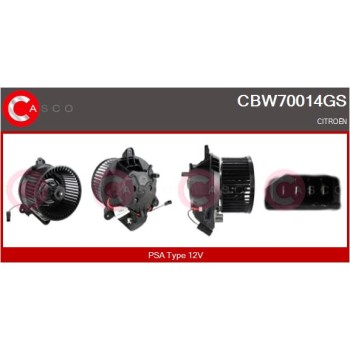 Ventilador habitáculo - CASCO CBW70014GS