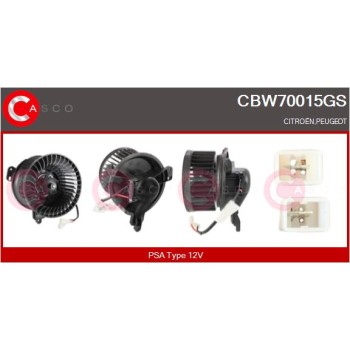 Ventilador habitáculo - CASCO CBW70015GS