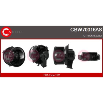 Ventilador habitáculo - CASCO CBW70016AS