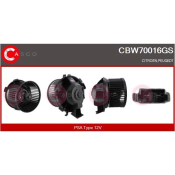Ventilador habitáculo - CASCO CBW70016GS