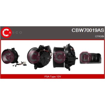 Ventilador habitáculo - CASCO CBW70019AS