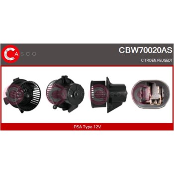 Ventilador habitáculo - CASCO CBW70020AS