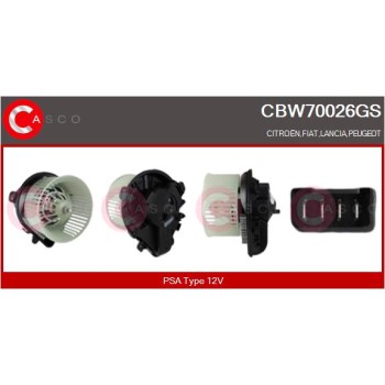 Ventilador habitáculo - CASCO CBW70026GS