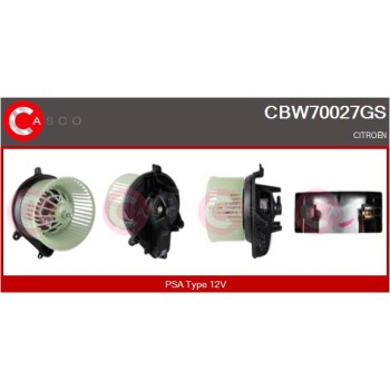 Ventilador habitáculo - CASCO CBW70027GS
