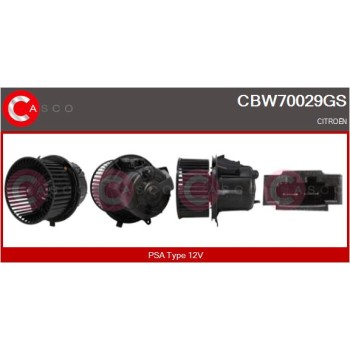 Ventilador habitáculo - CASCO CBW70029GS