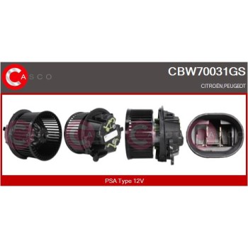 Ventilador habitáculo - CASCO CBW70031GS