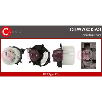 Ventilador habitáculo - CASCO CBW70033AS
