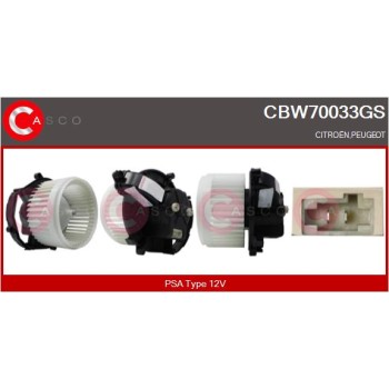 Ventilador habitáculo - CASCO CBW70033GS
