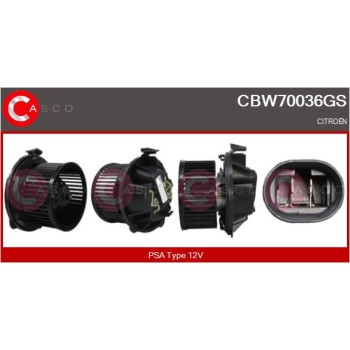 Ventilador habitáculo - CASCO CBW70036GS