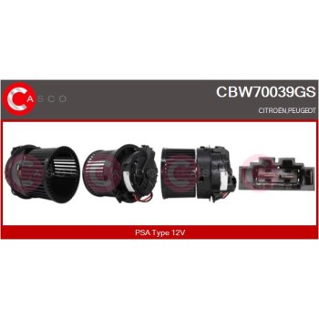 Ventilador habitáculo - CASCO CBW70039GS