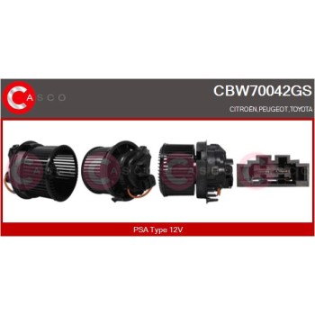 Ventilador habitáculo - CASCO CBW70042GS