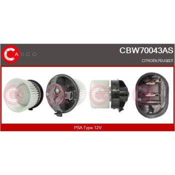 Ventilador habitáculo - CASCO CBW70043AS