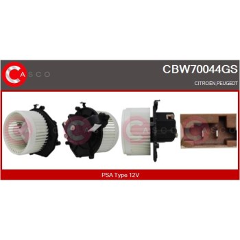 Ventilador habitáculo - CASCO CBW70044GS
