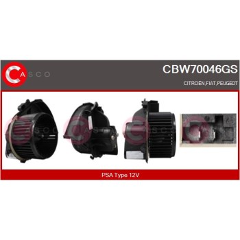 Ventilador habitáculo - CASCO CBW70046GS