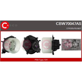 Ventilador habitáculo - CASCO CBW70047AS