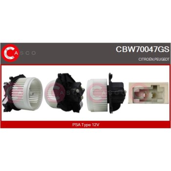 Ventilador habitáculo - CASCO CBW70047GS