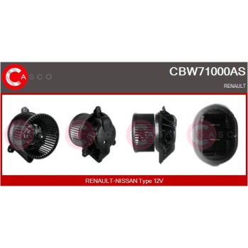 Ventilador habitáculo - CASCO CBW71000AS