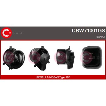 Ventilador habitáculo - CASCO CBW71001GS