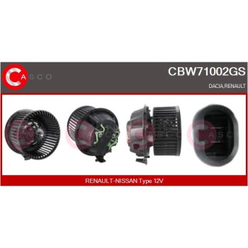 Ventilador habitáculo - CASCO CBW71002GS