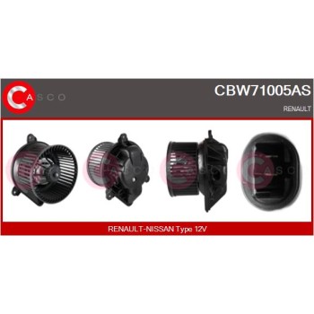 Ventilador habitáculo - CASCO CBW71005AS