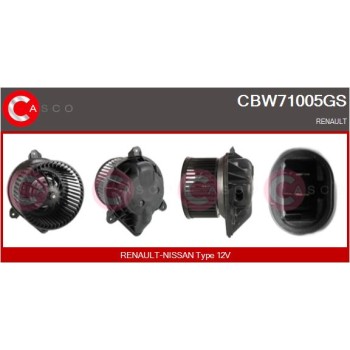 Ventilador habitáculo - CASCO CBW71005GS