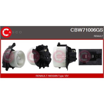 Ventilador habitáculo - CASCO CBW71006GS