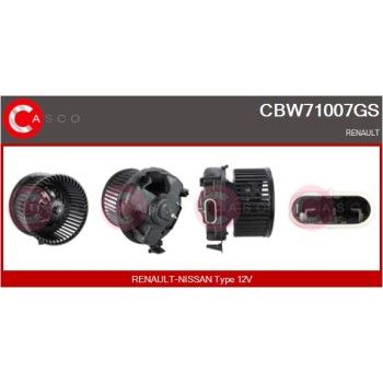 Ventilador habitáculo - CASCO CBW71007GS