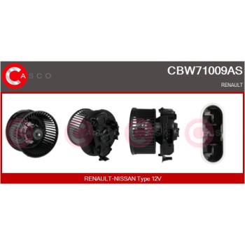 Ventilador habitáculo - CASCO CBW71009AS